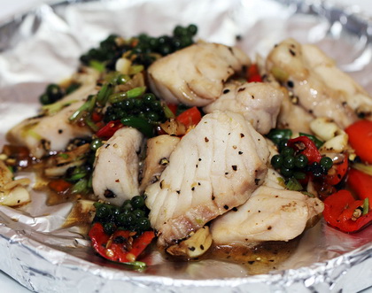เมนูอาหารอร่อย : ปลาผัดพริกไทยด